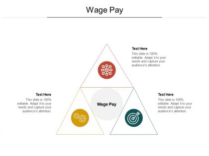 Wage pay ppt powerpoint presentation outline skills cpb