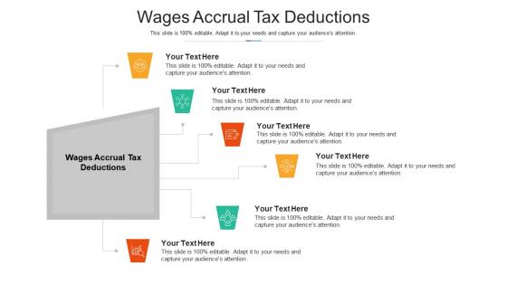 Wages accrual tax deductions ppt powerpoint presentation model show cpb