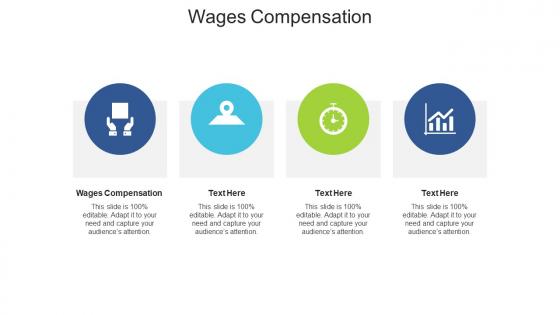 Wages compensation ppt powerpoint presentation show format ideas cpb