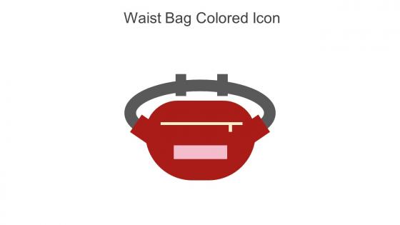 Waist Bag Colored Icon In Powerpoint Pptx Png And Editable Eps Format
