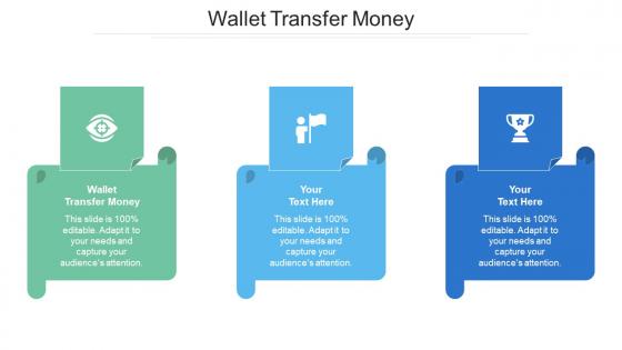 Wallet Transfer Money Ppt Powerpoint Presentation File Deck Cpb