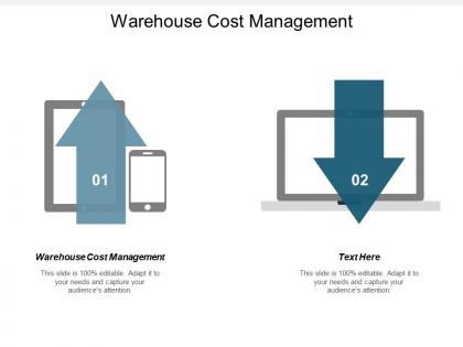 Warehouse cost management ppt powerpoint presentation summary cpb