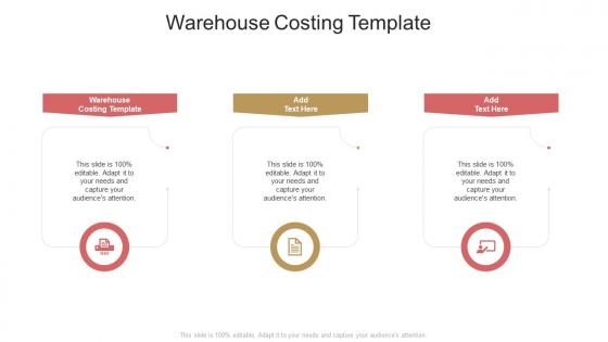 Warehouse Costing Template In Powerpoint And Google Slides Cpb