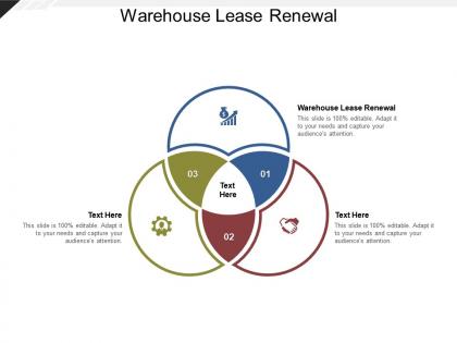 Warehouse lease renewal ppt powerpoint presentation summary graphics tutorials cpb