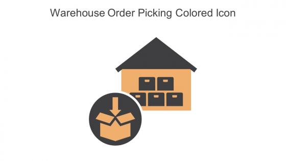 Warehouse Order Picking Colored Icon In Powerpoint Pptx Png And Editable Eps Format