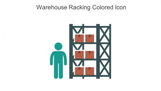 Warehouse Racking Colored Icon In Powerpoint Pptx Png And Editable Eps Format