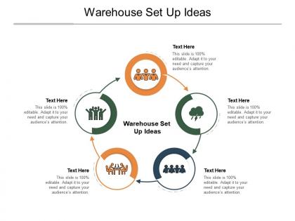 Warehouse set up ideas ppt powerpoint presentation model graphics template cpb