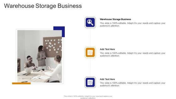 Warehouse Storage Business In Powerpoint And Google Slides Cpb