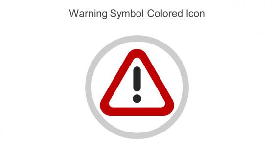 Warning Symbol Colored Icon In Powerpoint Pptx Png And Editable Eps Format