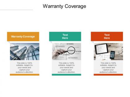 Warranty coverage ppt powerpoint presentation icon diagrams cpb