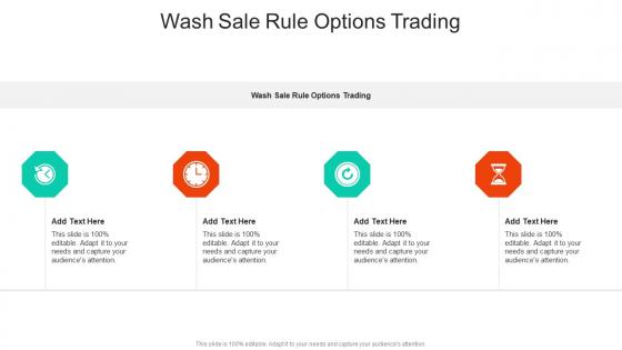 Wash Sale Rule Options Trading In Powerpoint And Google Slides Cpb