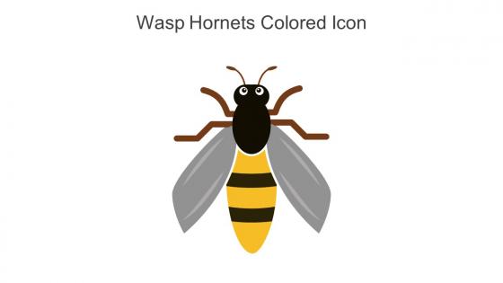 Wasp Hornets Colored Icon In Powerpoint Pptx Png And Editable Eps Format