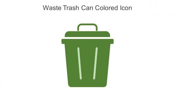 Waste Trash Can Colored Icon In Powerpoint Pptx Png And Editable Eps Format