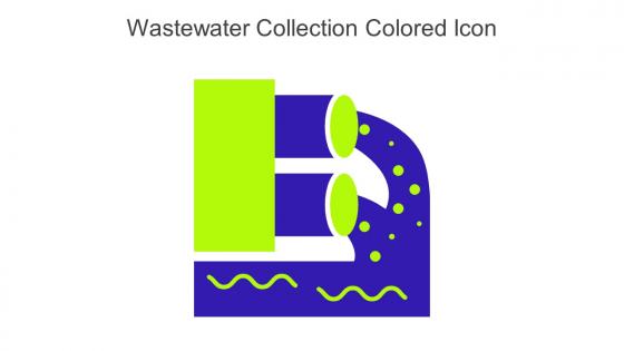 Wastewater Collection Colored Icon In Powerpoint Pptx Png And Editable Eps Format