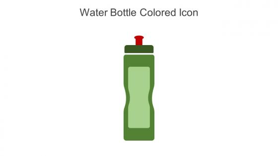 Water Bottle Colored Icon In Powerpoint Pptx Png And Editable Eps Format
