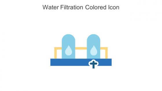 Water Filtration Colored Icon In Powerpoint Pptx Png And Editable Eps Format