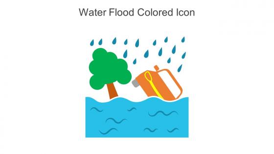 Water Flood Colored Icon In Powerpoint Pptx Png And Editable Eps Format