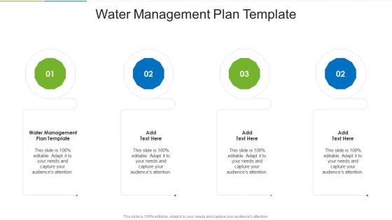 Water Management Plan Template In Powerpoint And Google Slides Cpb