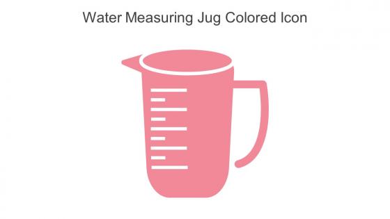 Water Measuring Jug Colored Icon In Powerpoint Pptx Png And Editable Eps Format