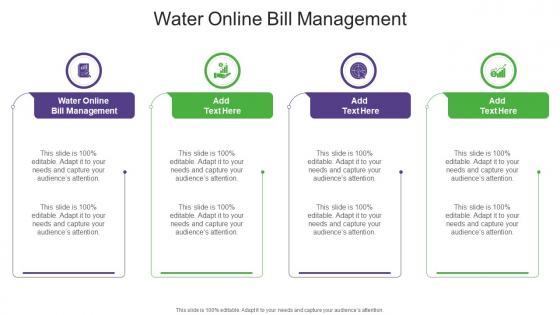 Water Online Bill Management In Powerpoint And Google Slides Cpb