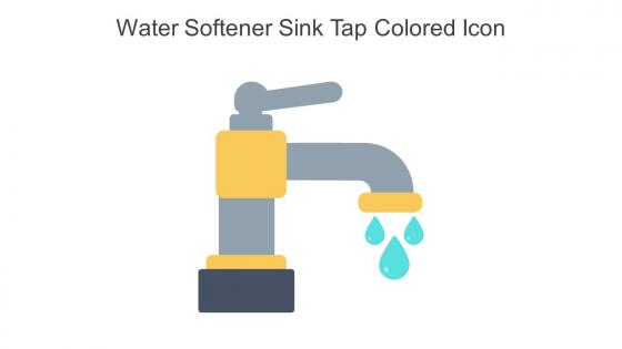 Water Softener Sink Tap Colored Icon In Powerpoint Pptx Png And Editable Eps Format