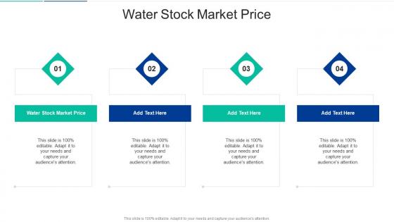 Water Stock Market Price In Powerpoint And Google Slides Cpb