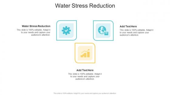 Water Stress Reduction In Powerpoint And Google Slides Cpb