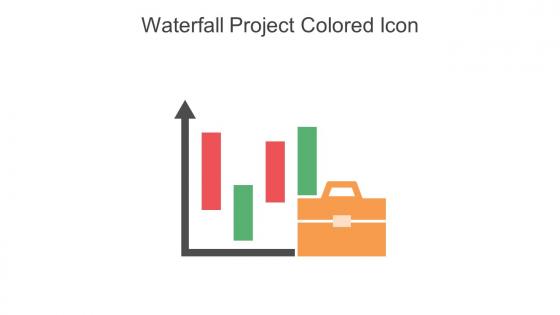 Waterfall Project Colored Icon In Powerpoint Pptx Png And Editable Eps Format