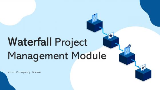 Waterfall Project Management Module Powerpoint Presentation Slides PM CD