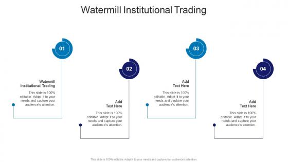 Watermill Institutional Trading In Powerpoint And Google Slides Cpb
