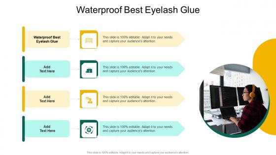 Waterproof Best Eyelash Glue In Powerpoint And Google Slides Cpb