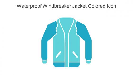 Waterproof Windbreaker Jacket Colored Icon In Powerpoint Pptx Png And Editable Eps Format