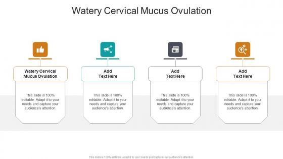 Watery Cervical Mucus Ovulation In Powerpoint And Google Slides Cpb