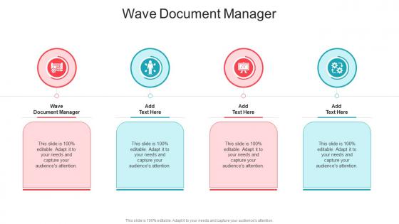 Wave Document Manager In Powerpoint And Google Slides Cpb