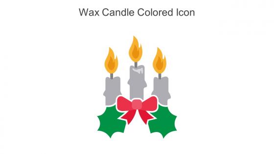 Wax Candle Colored Icon In Powerpoint Pptx Png And Editable Eps Format