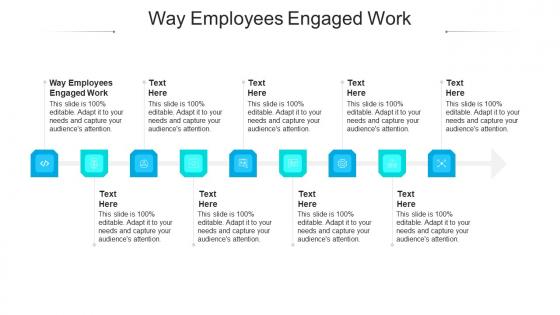 Way employees engaged work ppt powerpoint presentation inspiration design ideas cpb