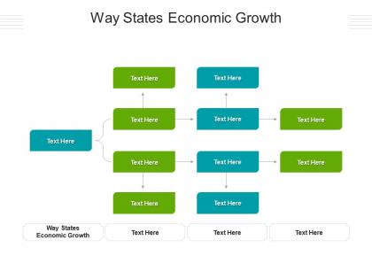 Way states economic growth ppt powerpoint presentation layouts sample cpb