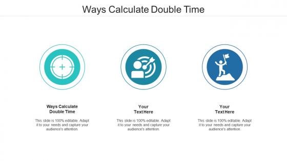 Ways calculate double time ppt powerpoint presentation show picture cpb