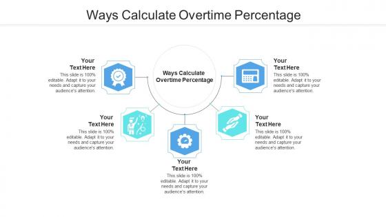 Ways calculate overtime percentage ppt powerpoint presentation layouts images cpb