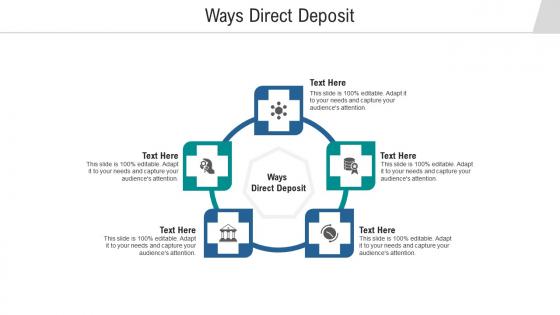 Ways direct deposit ppt powerpoint presentation slides file formats cpb