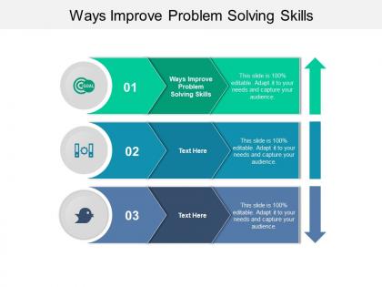 Ways improve problem solving skills ppt powerpoint portfolio example file cpb