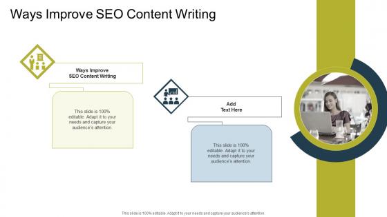Ways Improve SEO Content Writing In Powerpoint And Google Slides Cpb