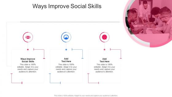 Ways Improve Social Skills In Powerpoint And Google Slides Cpb