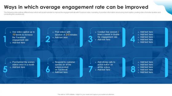 Ways In Which Average Engagement Rate Can Be Improved Improving SEO Using Various Video
