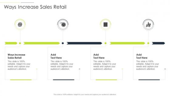 Ways Increase Sales Retail In Powerpoint And Google Slides Cpb