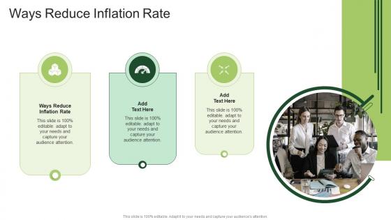 Ways Reduce Inflation Rate In Powerpoint And Google Slides Cpb