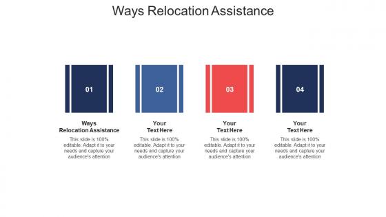 Ways relocation assistance ppt powerpoint presentation outline model cpb
