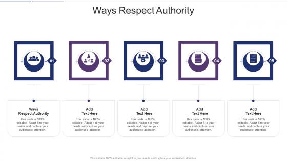 Ways Respect Authority In Powerpoint And Google Slides Cpb