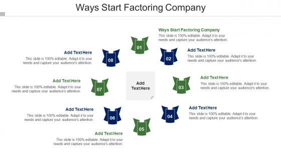 Ways Start Factoring Company Ppt Powerpoint Presentation Good Cpb