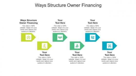 Ways structure owner financing ppt powerpoint presentation inspiration influencers cpb